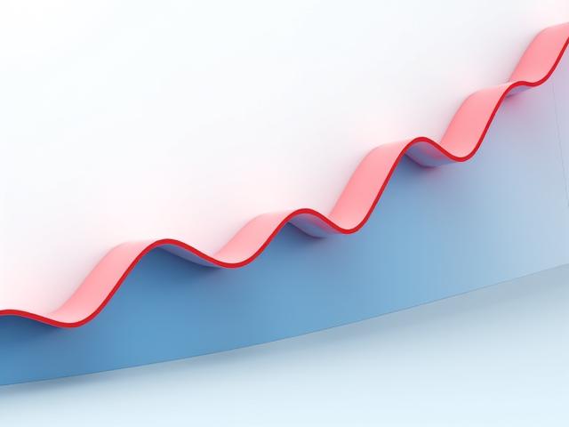 A visual representation of fluctuating cash flow charts overlaid with a smooth line of financial stability, symbolizing gap bridge financing.